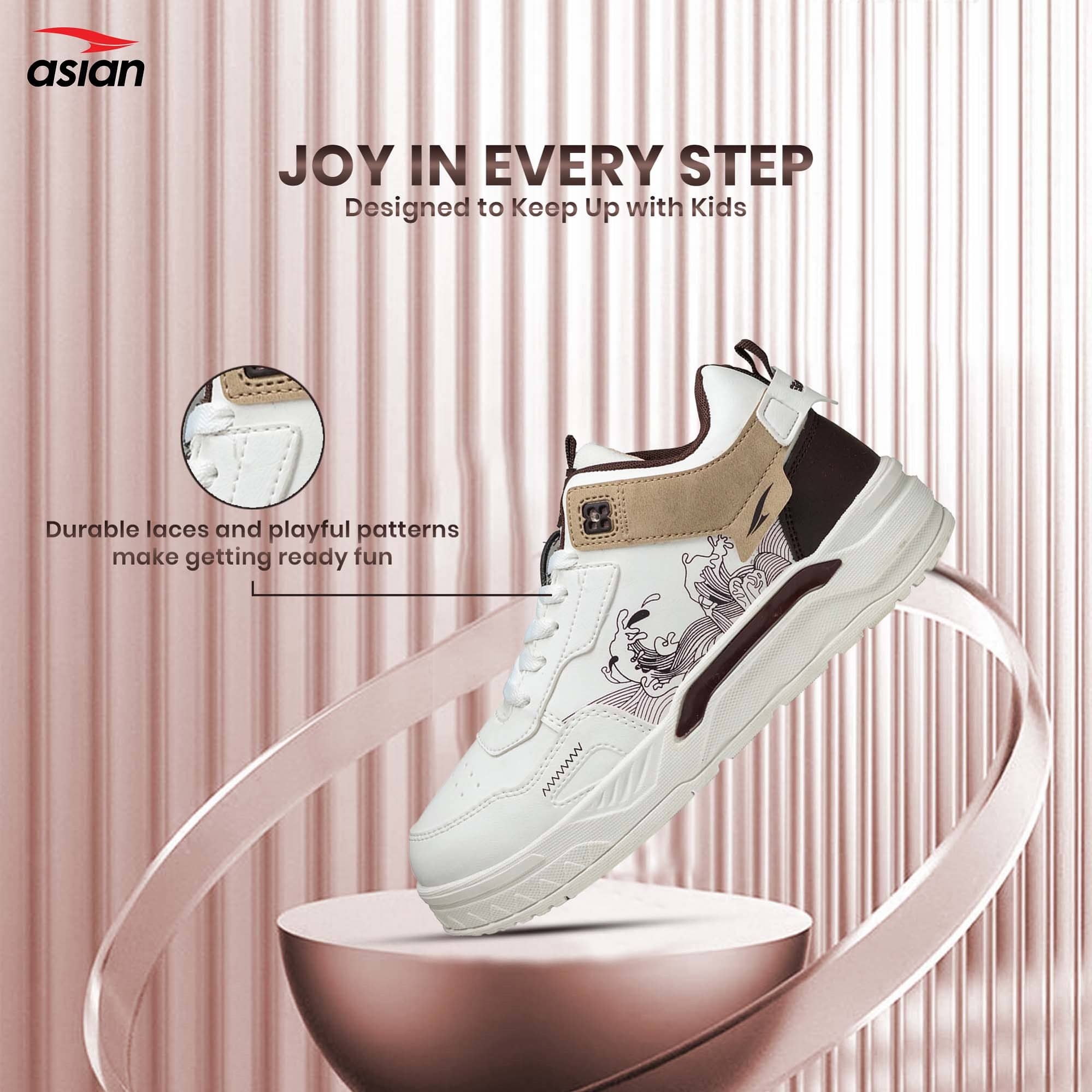 Buy ASIAN NEXUS-11 Cream Men's Sneakers - Price ₹584 | Best Deals