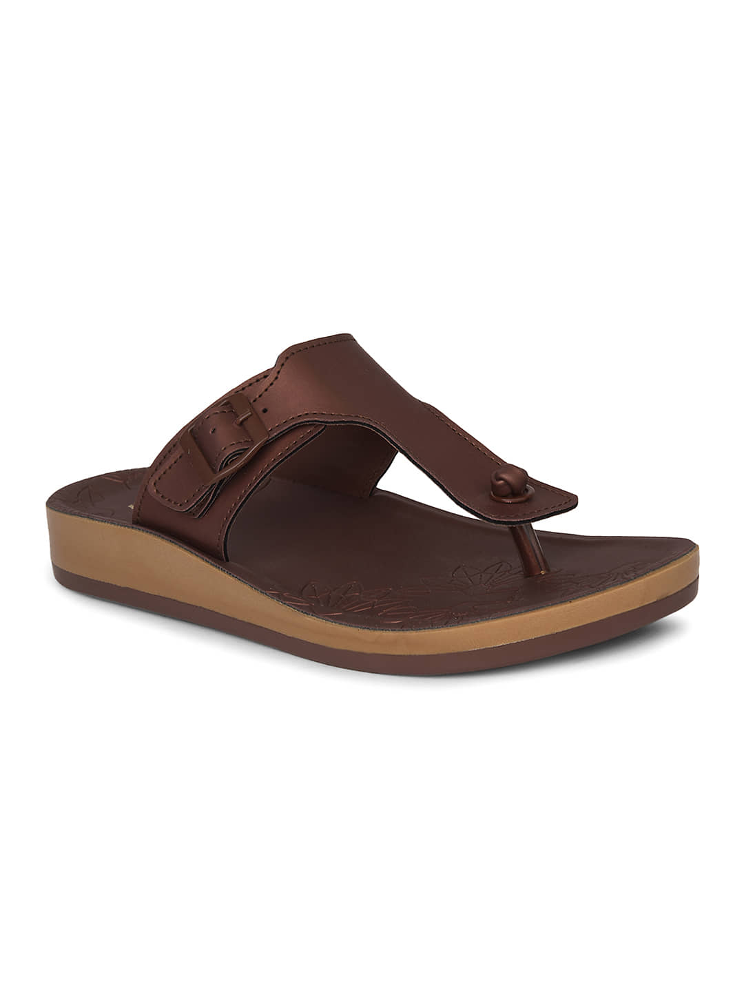 Bata Brown Women's Slipper