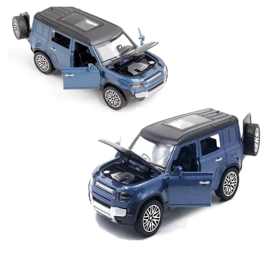     			Bestselling Diecast 1:36 Defender Toy Car Metal Body Openable Doors Bonot and Boot Pull Back Action For Kids Boys and Girls Car Lovers Diecast Modal Best for Gifting