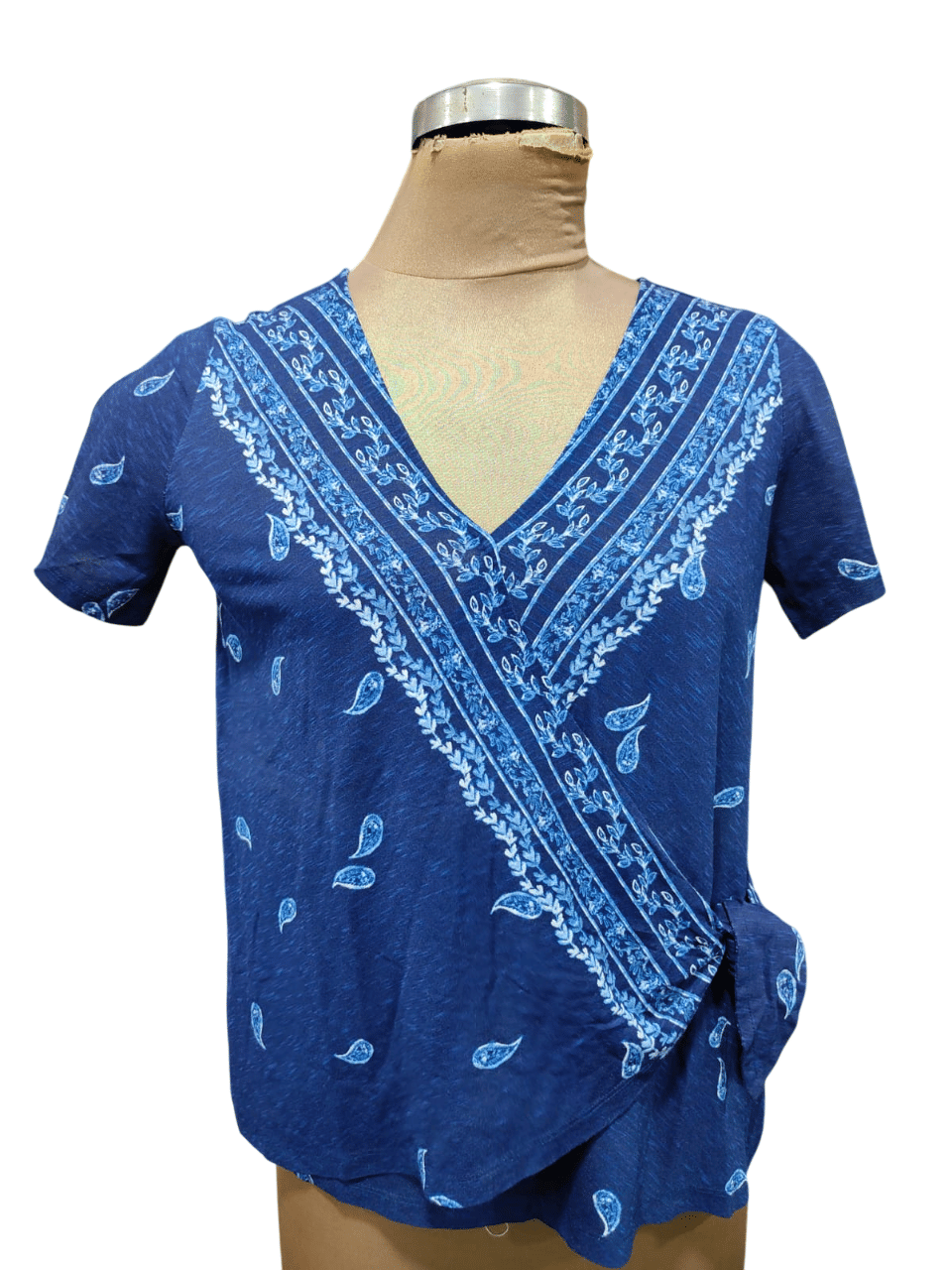 CIEARO VINTAGE Women's Hosiery Regular Top ( Blue ) CIEARO VINTAGE Women's Hosiery Regular Top ( Blue )