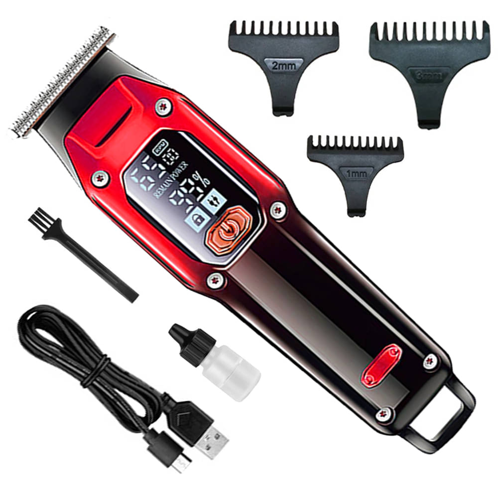    			CRS TRIMMER FOR MEN Orange Cordless Clipper With 60 minutes Runtime