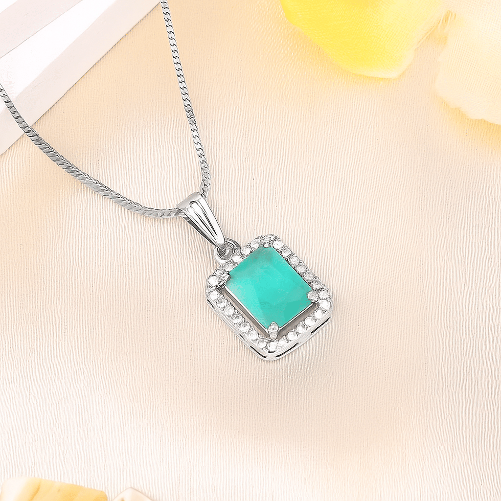     			DIVINOOR Green Pendant ( Pack of 1 )
