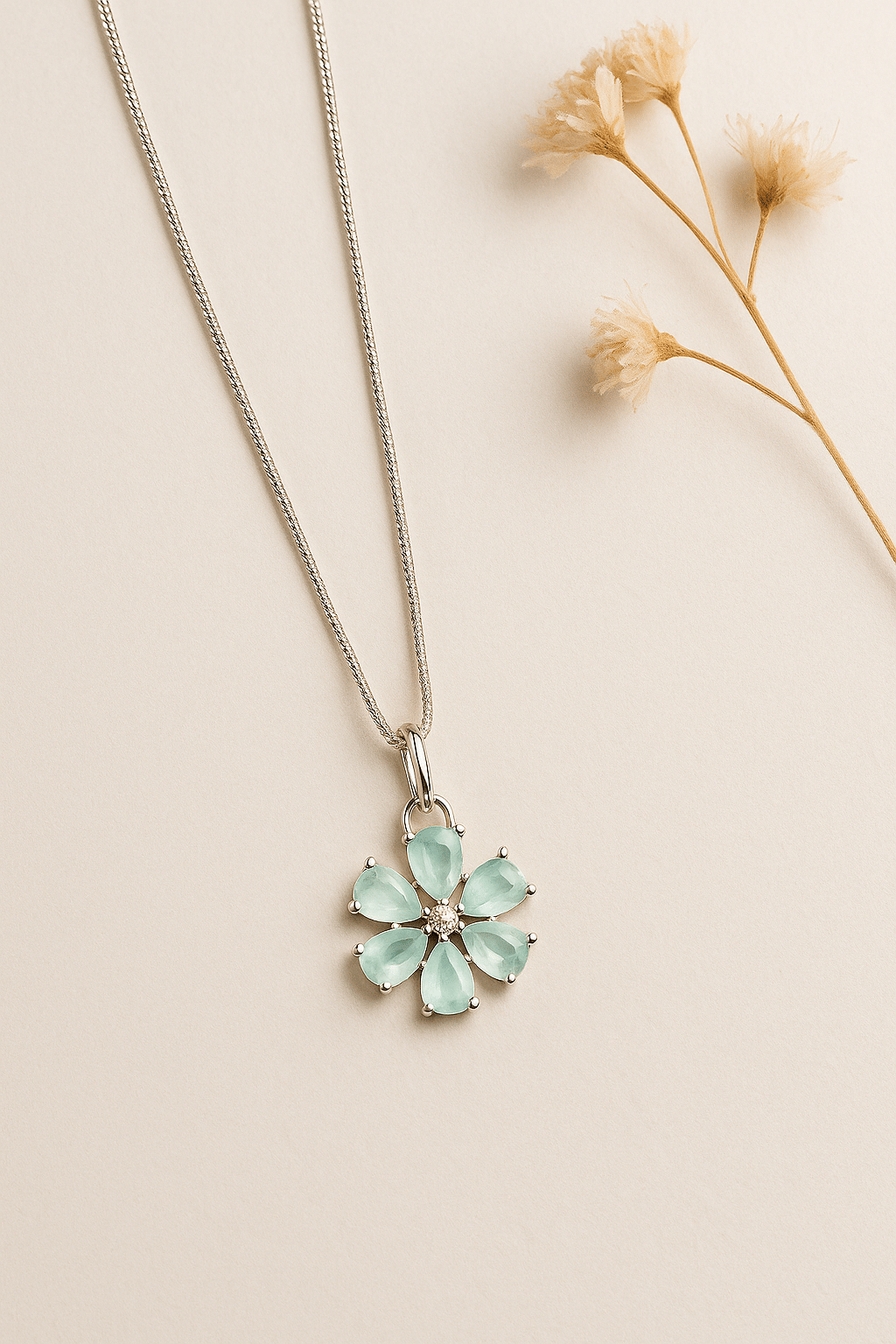     			DIVINOOR Mint Green Pendant ( Pack of 1 )