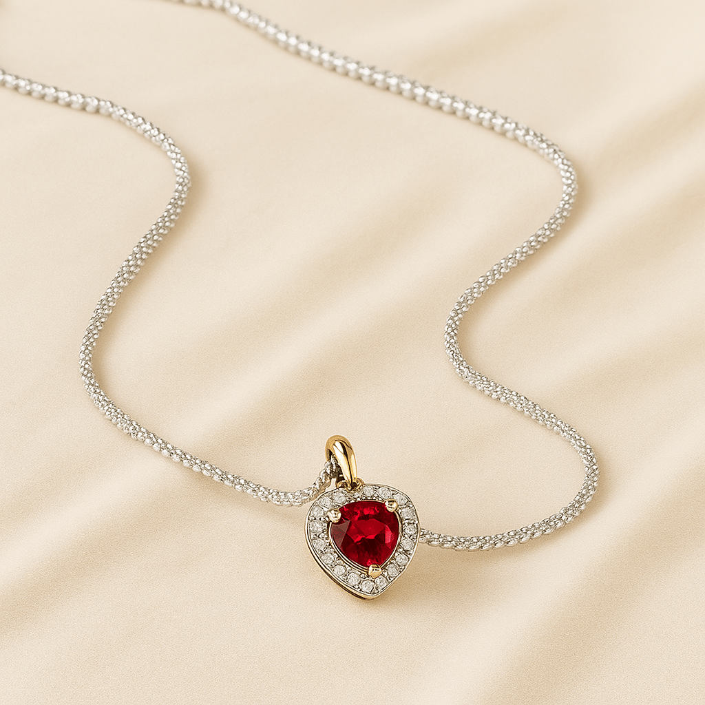     			DIVINOOR Red Pendant ( Pack of 1 )