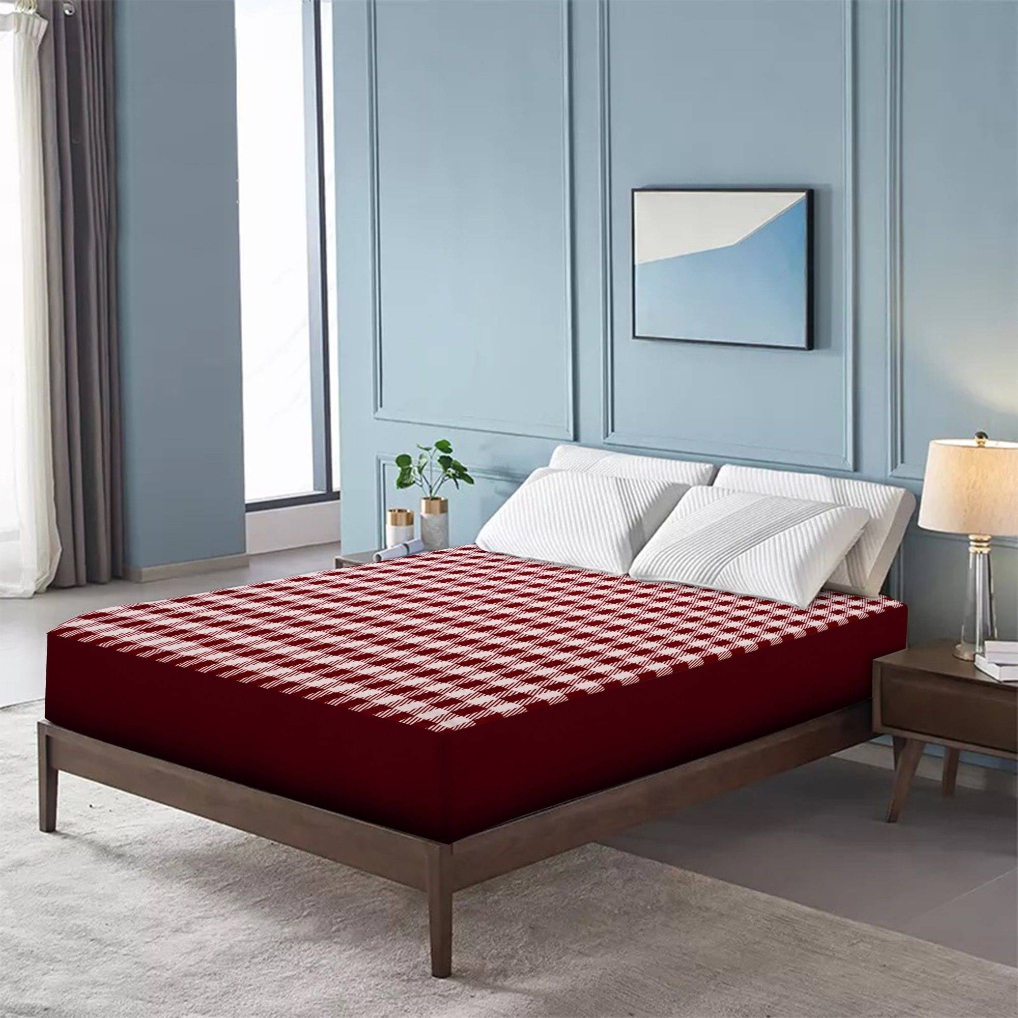     			Dream Care Brown Cotton Mattress Cover