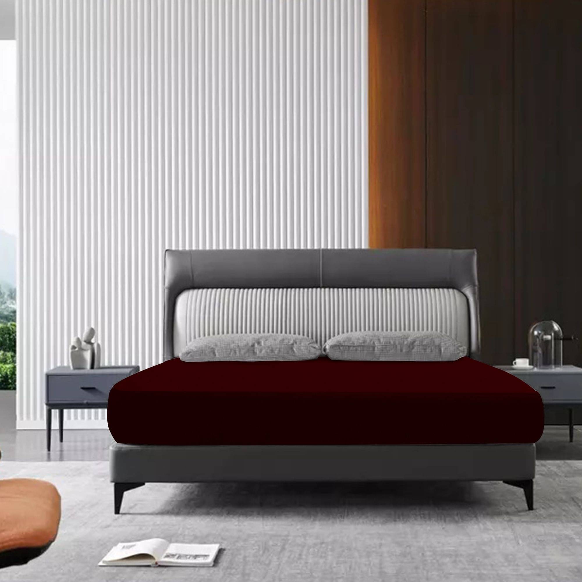     			Dream Care Brown Cotton Mattress Cover