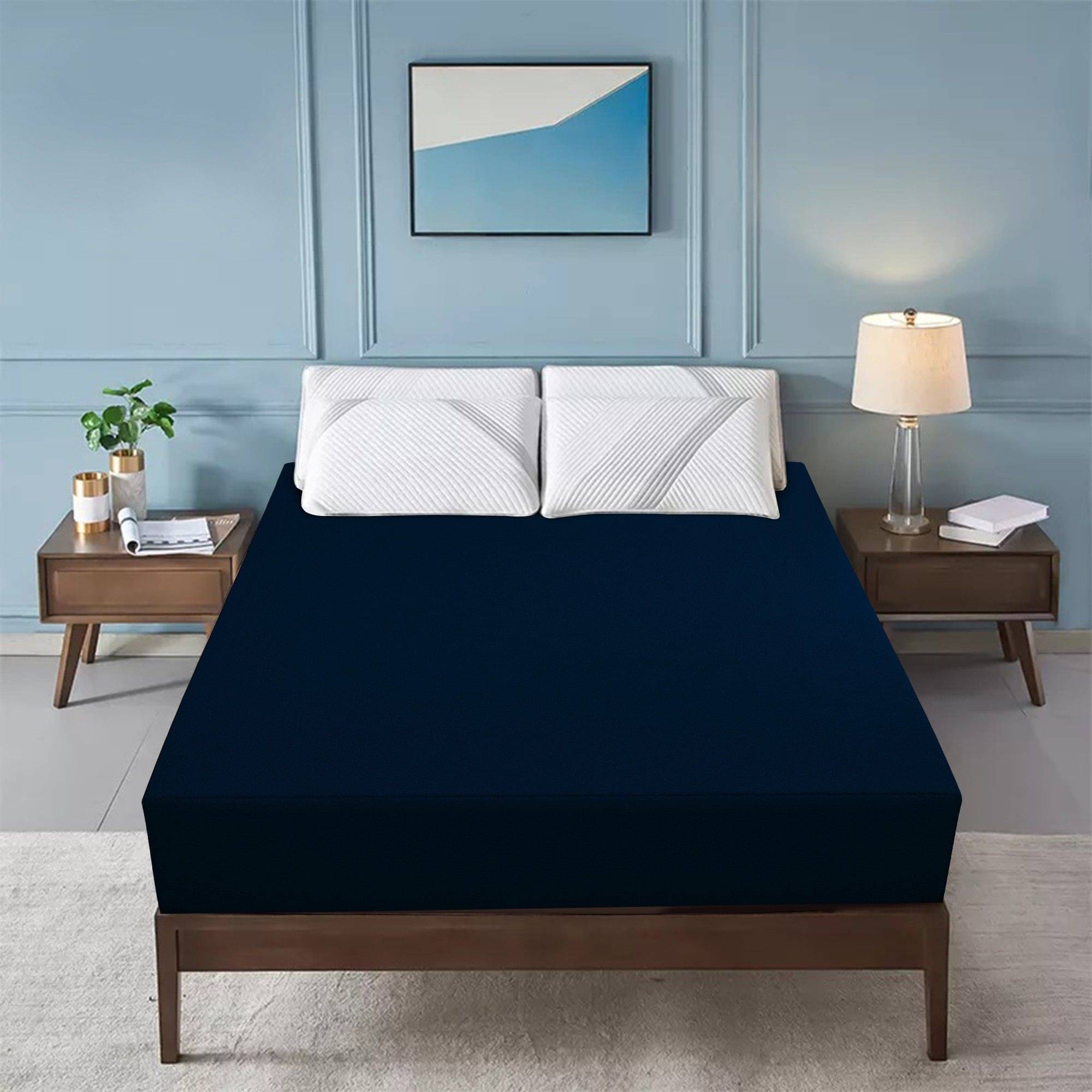 Dream Care Brown Quilted Mattress Cover     			Dream Care Brown Quilted Mattress Cover