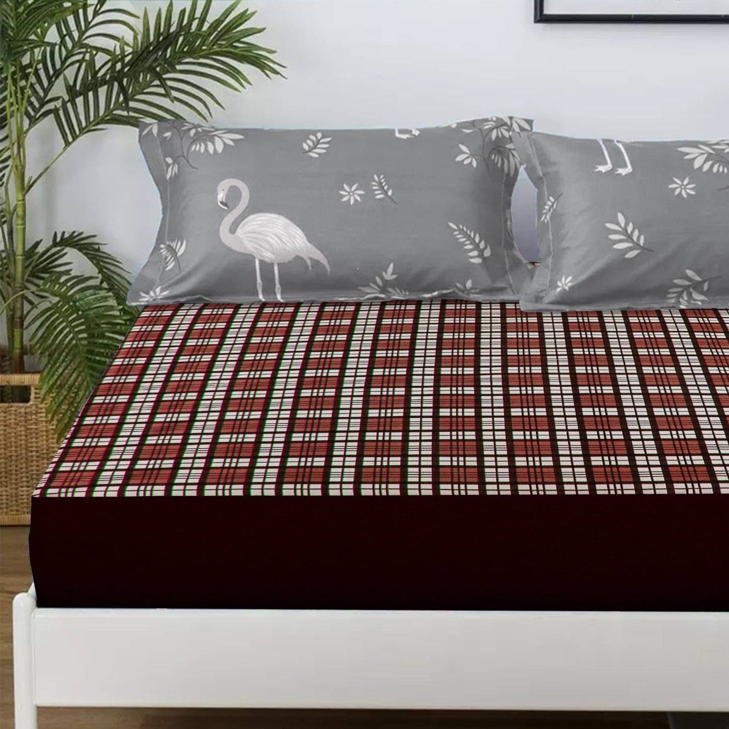     			Dream Care Grey Cotton Mattress Cover