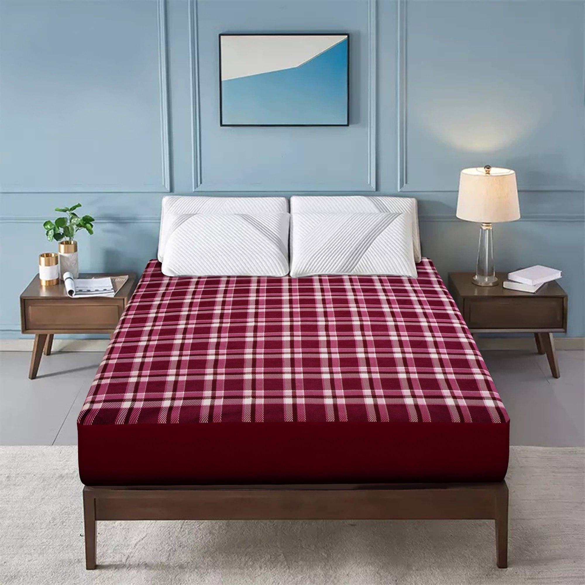     			Dream Care Grey Cotton Mattress Cover