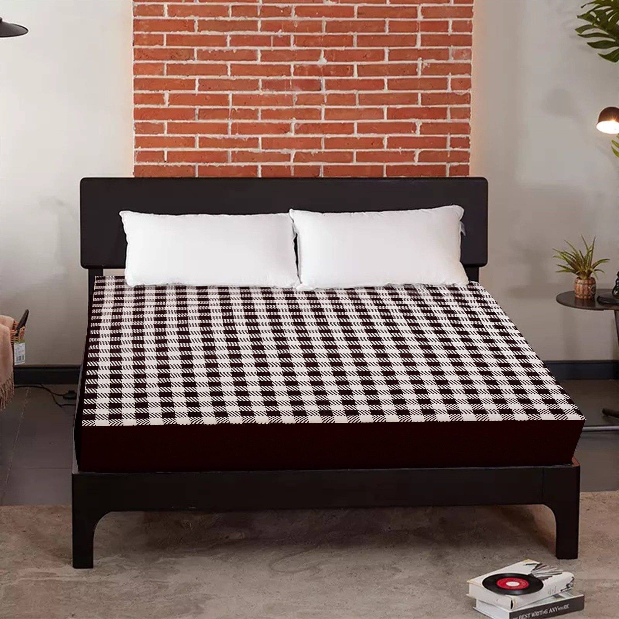 Dream Care Grey Quilted Mattress Cover     			Dream Care Grey Quilted Mattress Cover