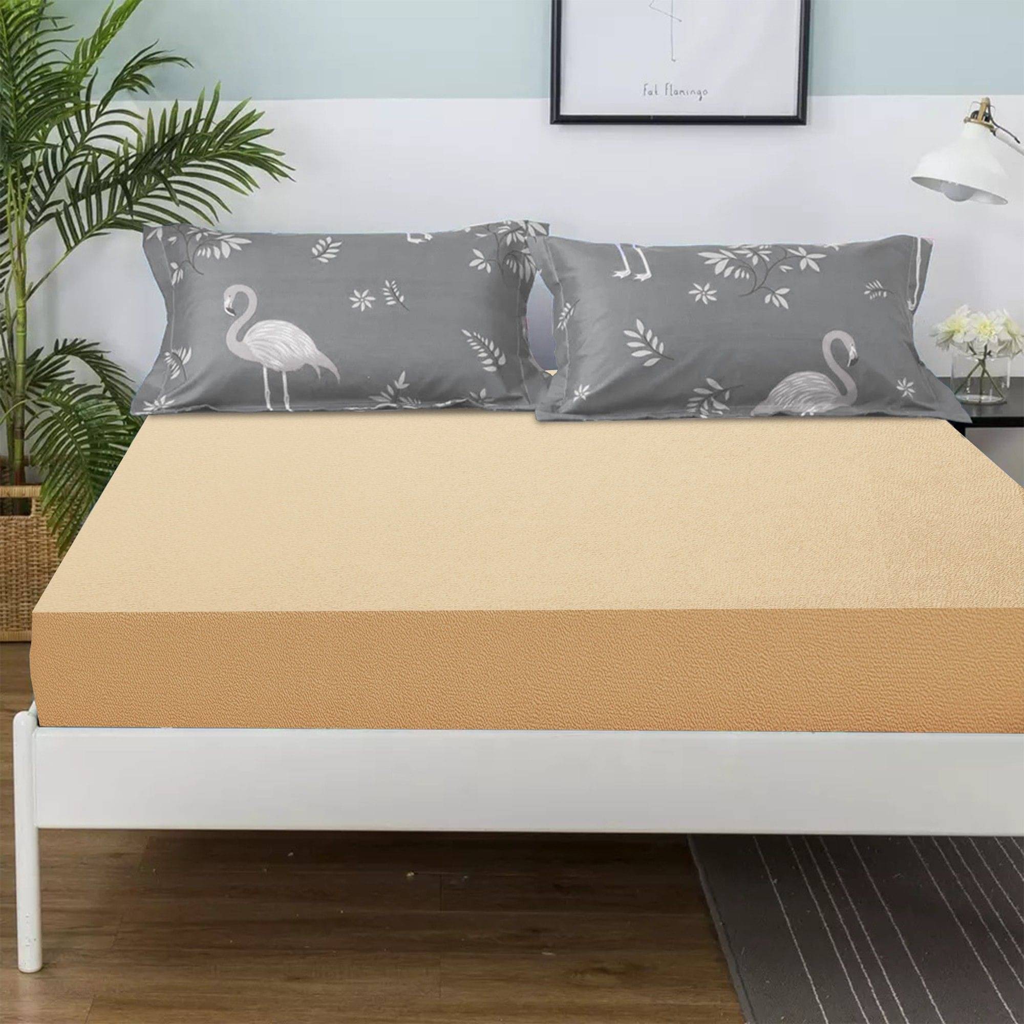Dream Care Maroon Quilted Mattress Cover Dream Care Maroon Quilted Mattress Cover