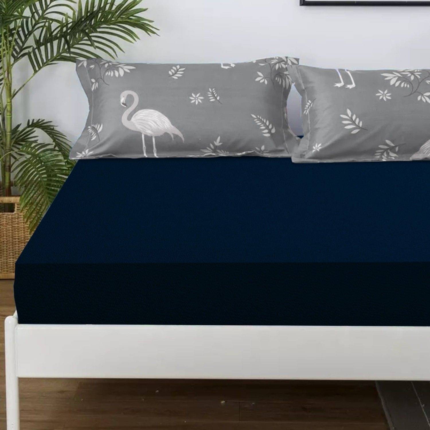 Dream Care White Cotton Mattress Cover Dream Care White Cotton Mattress Cover