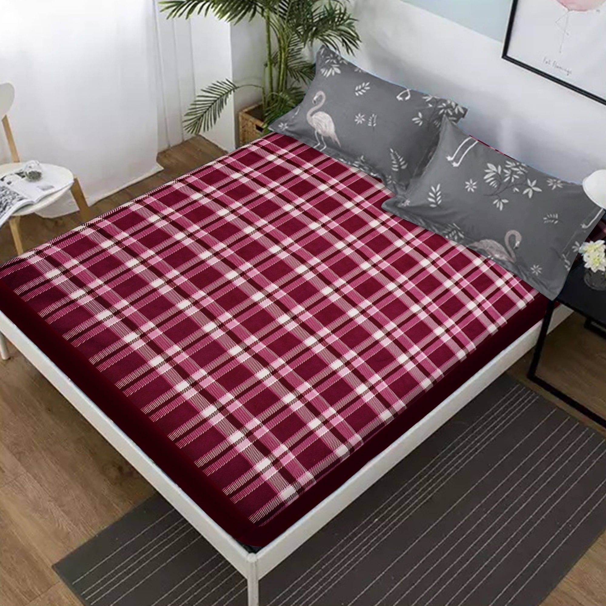 Dream Care White Cotton Mattress Cover     			Dream Care White Cotton Mattress Cover