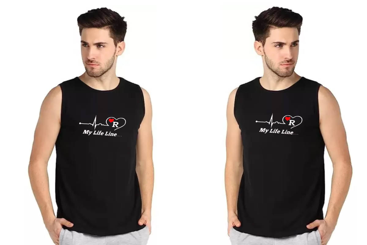 ERRISH ENTERPRISES Pack of 2 Polyester Basic Vest For Men ( Black ) ERRISH ENTERPRISES Pack of 2 Polyester Basic Vest For Men ( Black )