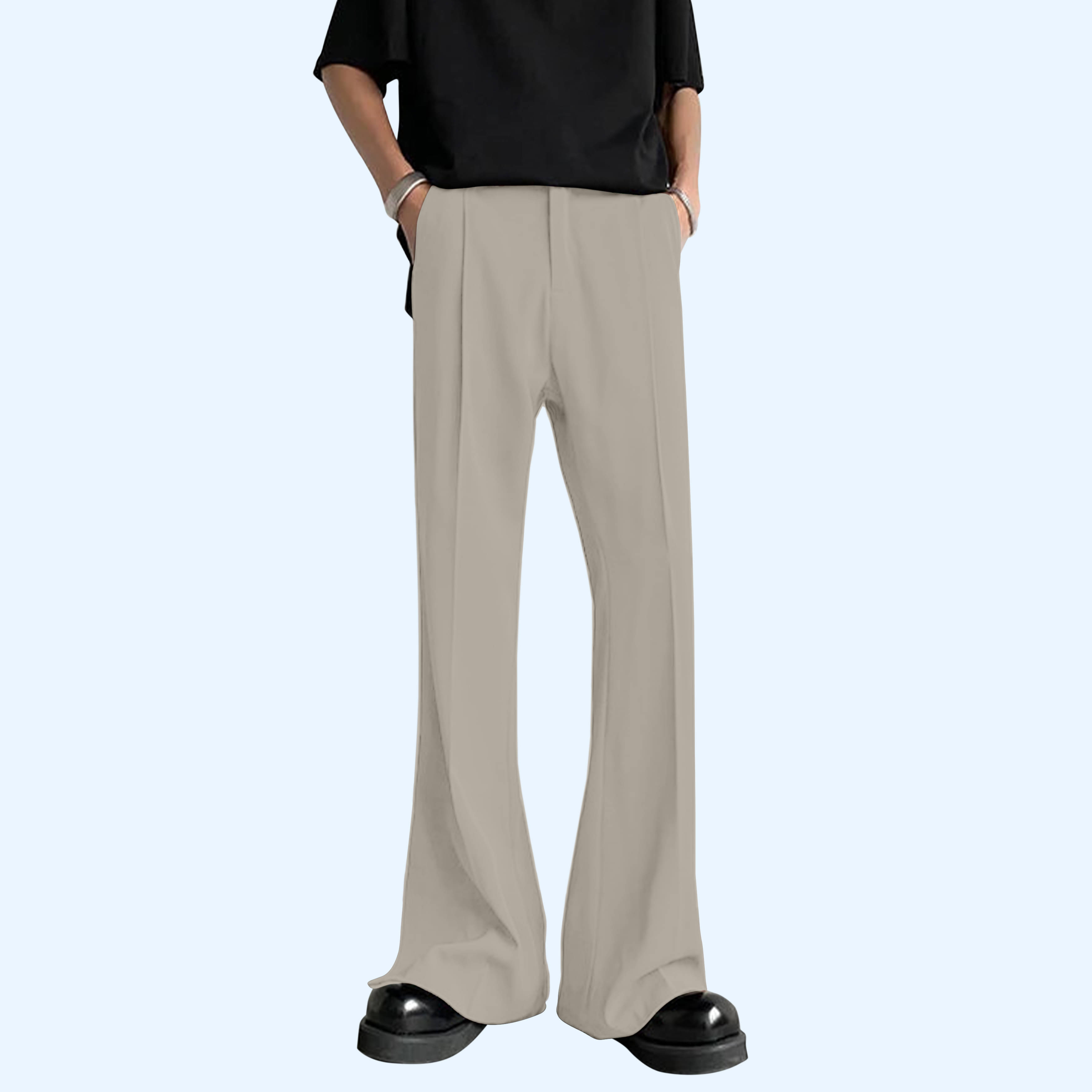     			FTX Loose Men's Formal Trouser - Khaki ( Pack of 1 )