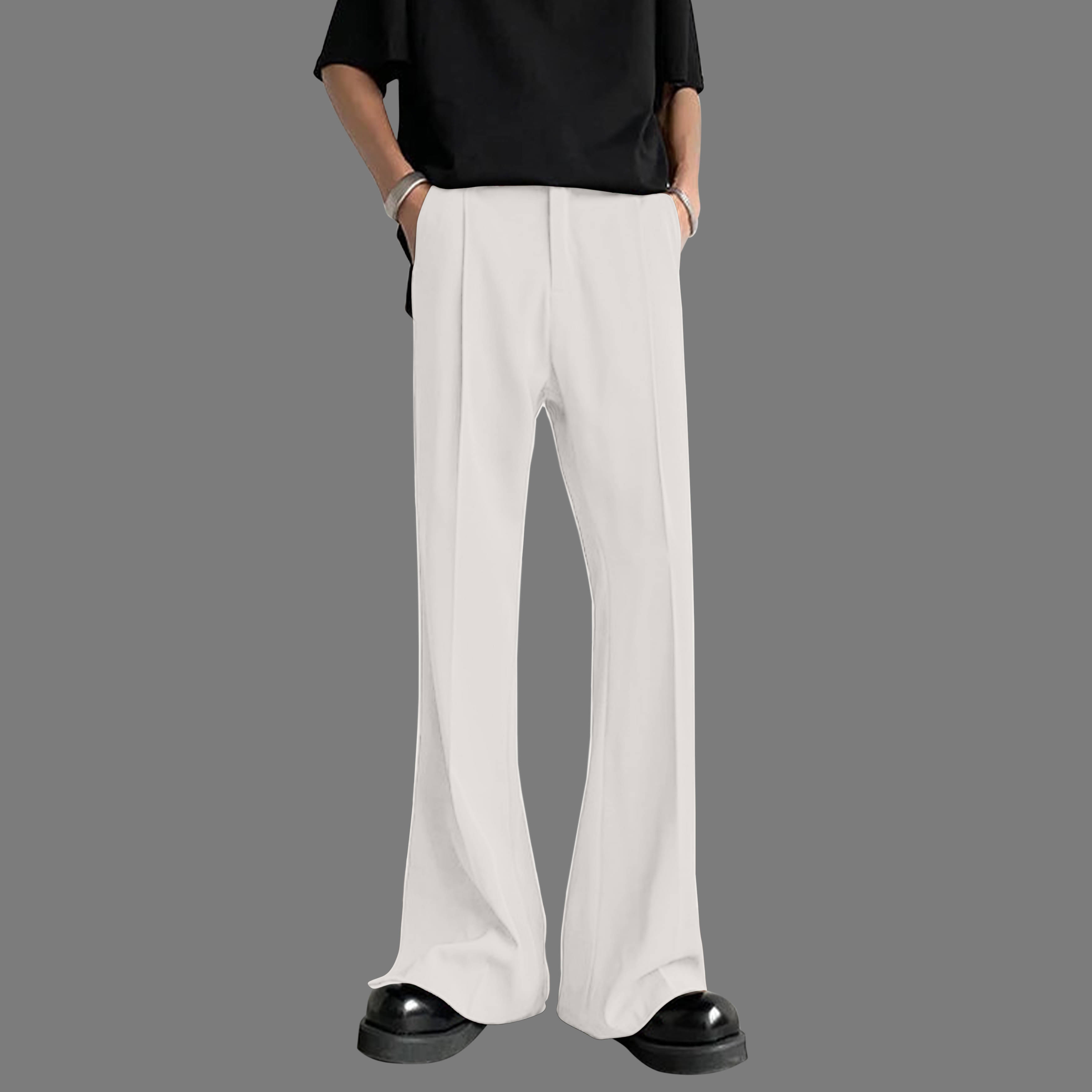     			FTX Loose Men's Formal Trouser - Off White ( Pack of 1 )