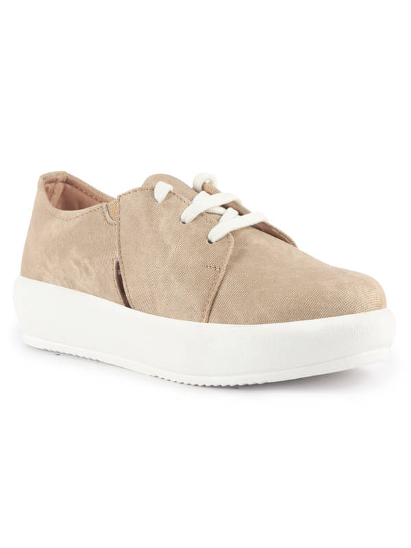 Fausto Beige Women's Sneakers     			Fausto Beige Women's Sneakers