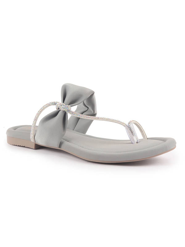 Fausto Light Grey Women's Flats Fausto Light Grey Women's Flats