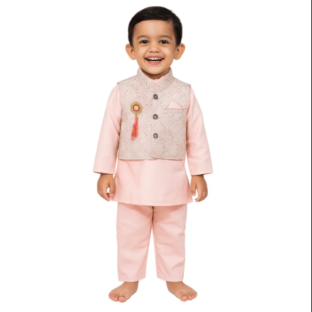 Generic Original Basket Baby Boys Cotton Blend Grey Kurta Pyjama Set ( Pack of 1 )     			Generic Original Basket Baby Boys Cotton Blend Grey Kurta Pyjama Set ( Pack of 1 )