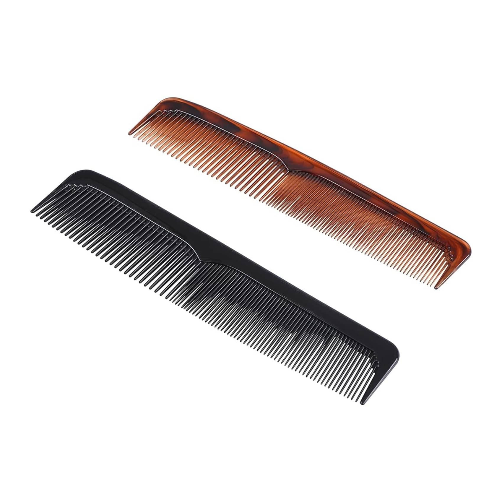 Hair Comb Fine Plastic, Multicolour Dressing Combs for Women and Men, Pack of 2 Hair Comb Fine Plastic, Multicolour Dressing Combs for Women and Men, Pack of 2