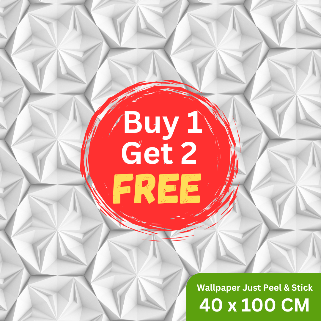    			Interawall Decor Self-Adhesive Decal Wallpaper Specific Product for Bedroom, Living Room, Kids Room, Play Room, Office | Abstract Home Wallpaper for Home Decor (Buy 1 get 2 Free, Pack of 3 Pcs,  Size-16x39 Inches Each Strip)