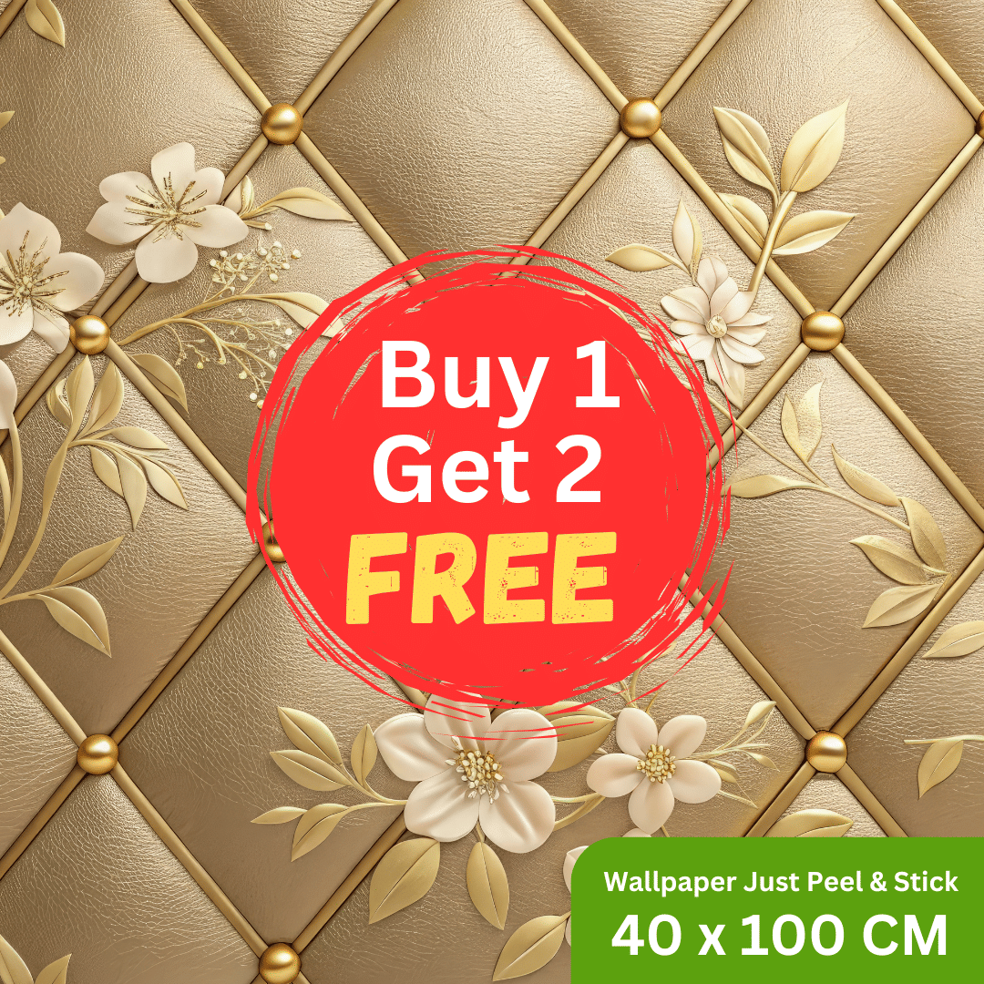     			Interawall Decor Self-Adhesive Decal Wallpaper Specific Product for Bedroom, Living Room, Kids Room, Play Room, Office | Abstract Home Wallpaper for Home Decor (Buy 1 get 2 Free, Pack of 3 Pcs,  Size-16x39 Inches Each Strip)