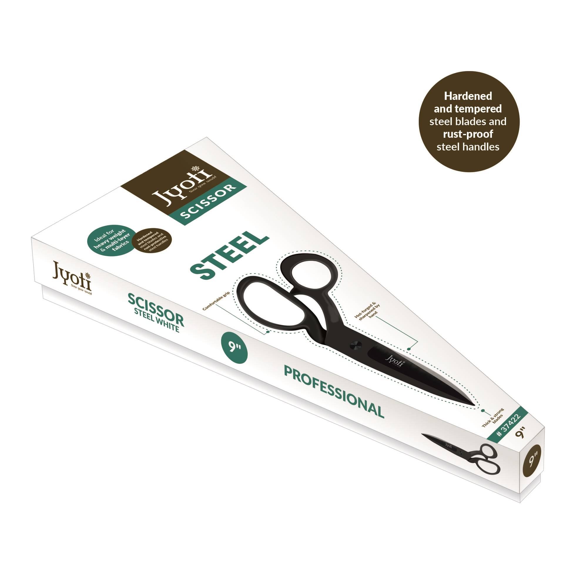     			Jyoti Scissor 9" Steel Black - Pack of 1