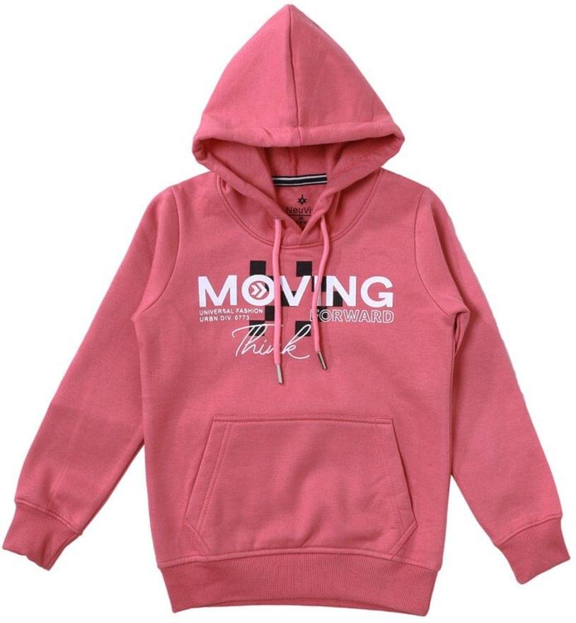     			NEUVIN Pack of 1 Boys Fleece Sweatshirt ( Pink )