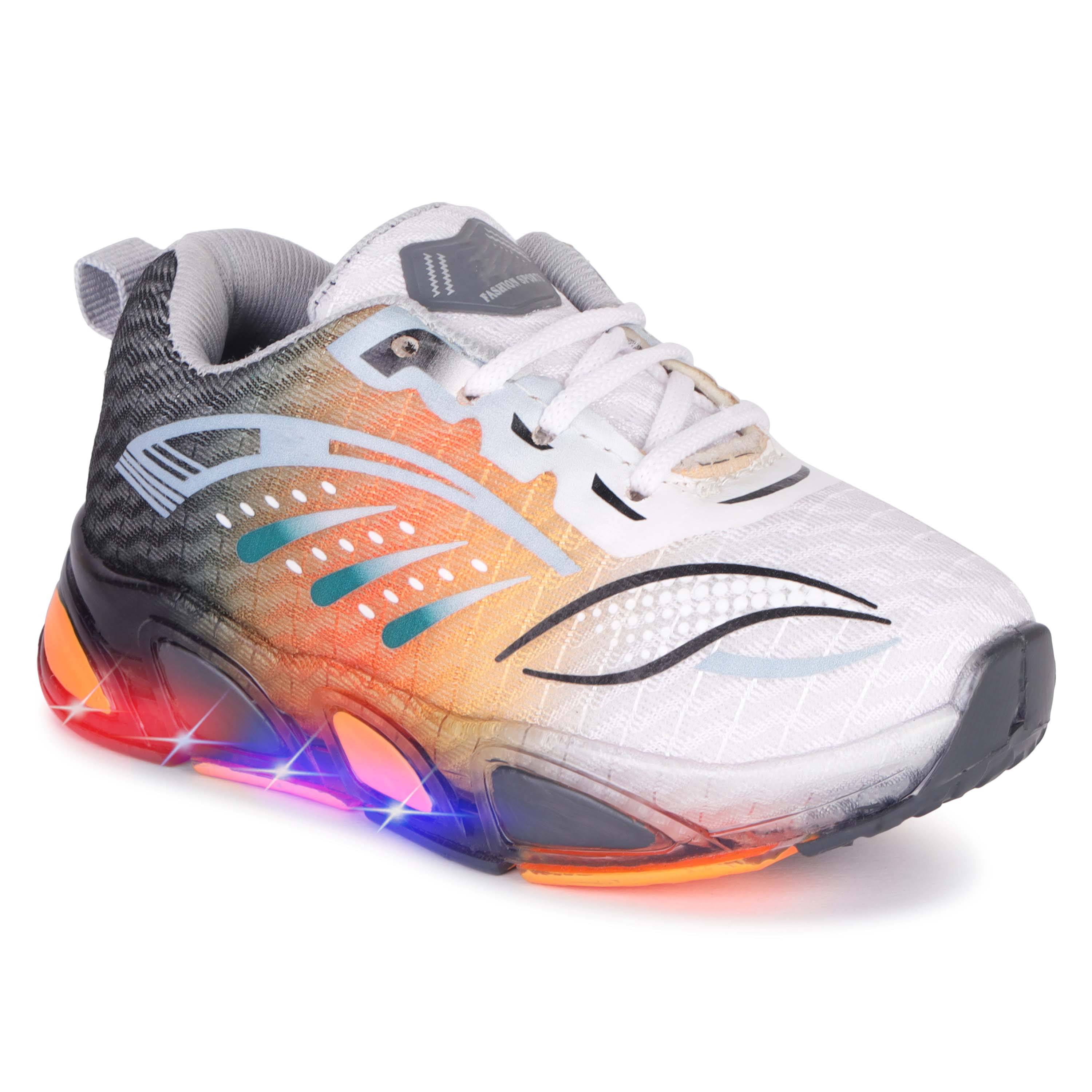     			PENNEN - Orange Boy's Sneakers ( 1 Pair )