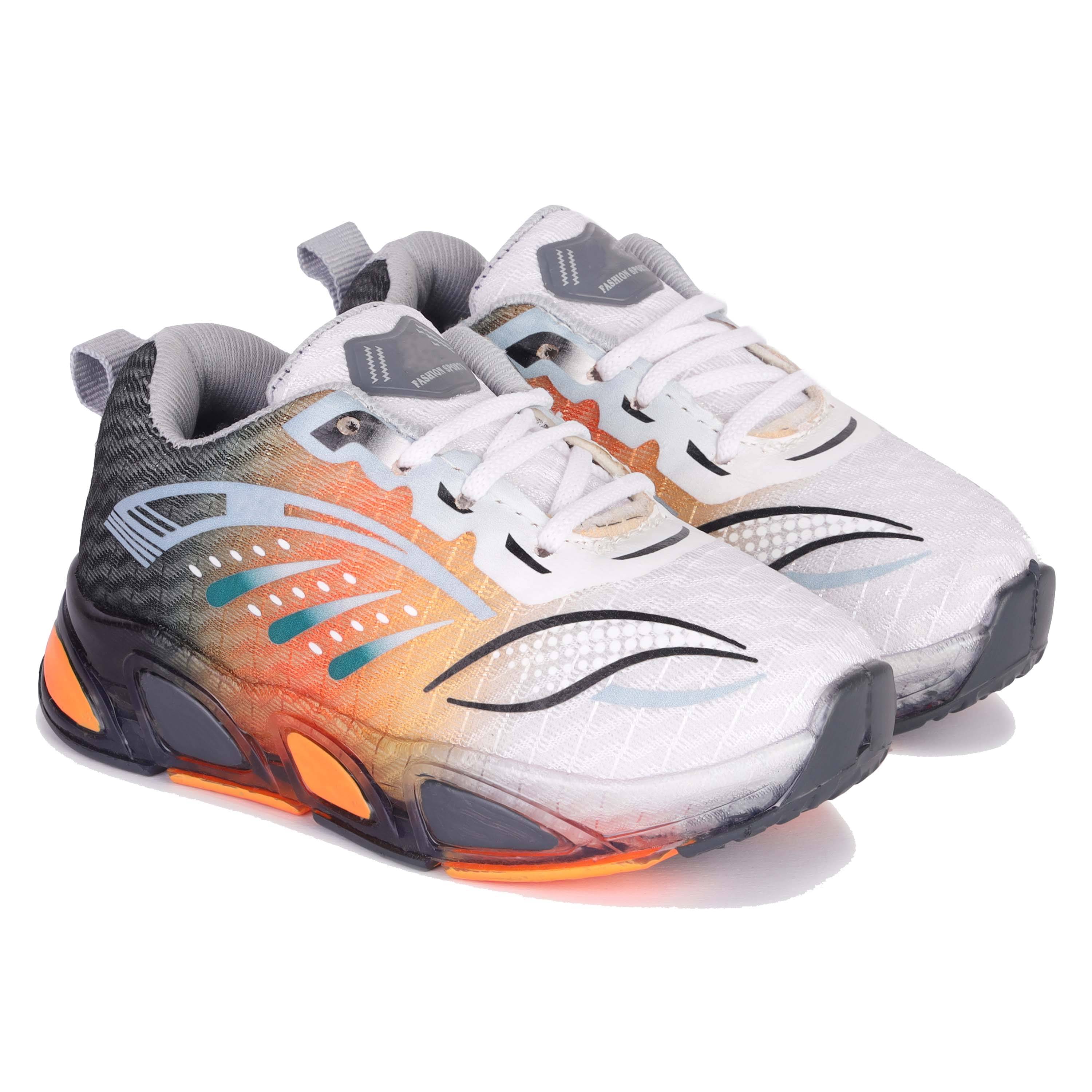     			PENNEN - Orange Boy's Sneakers ( 1 Pair )