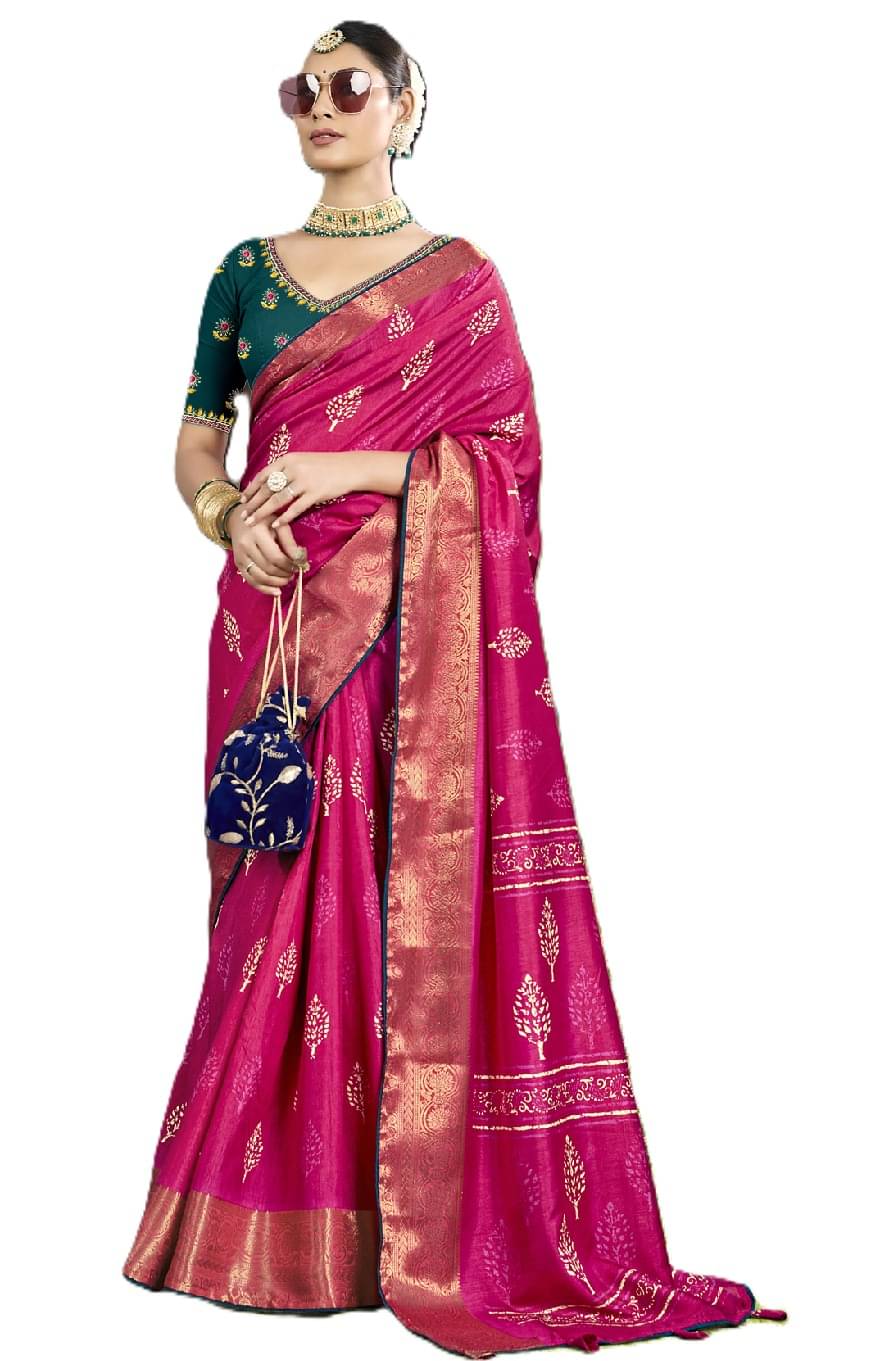 Panbai sarees Silk Solid Regular Saree Without Blouse Piece ( Pink ) Panbai sarees Silk Solid Regular Saree Without Blouse Piece ( Pink )