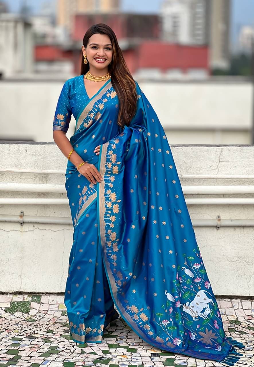     			Panbai sarees Silk Solid Regular Saree Without Blouse Piece ( Multicolor )