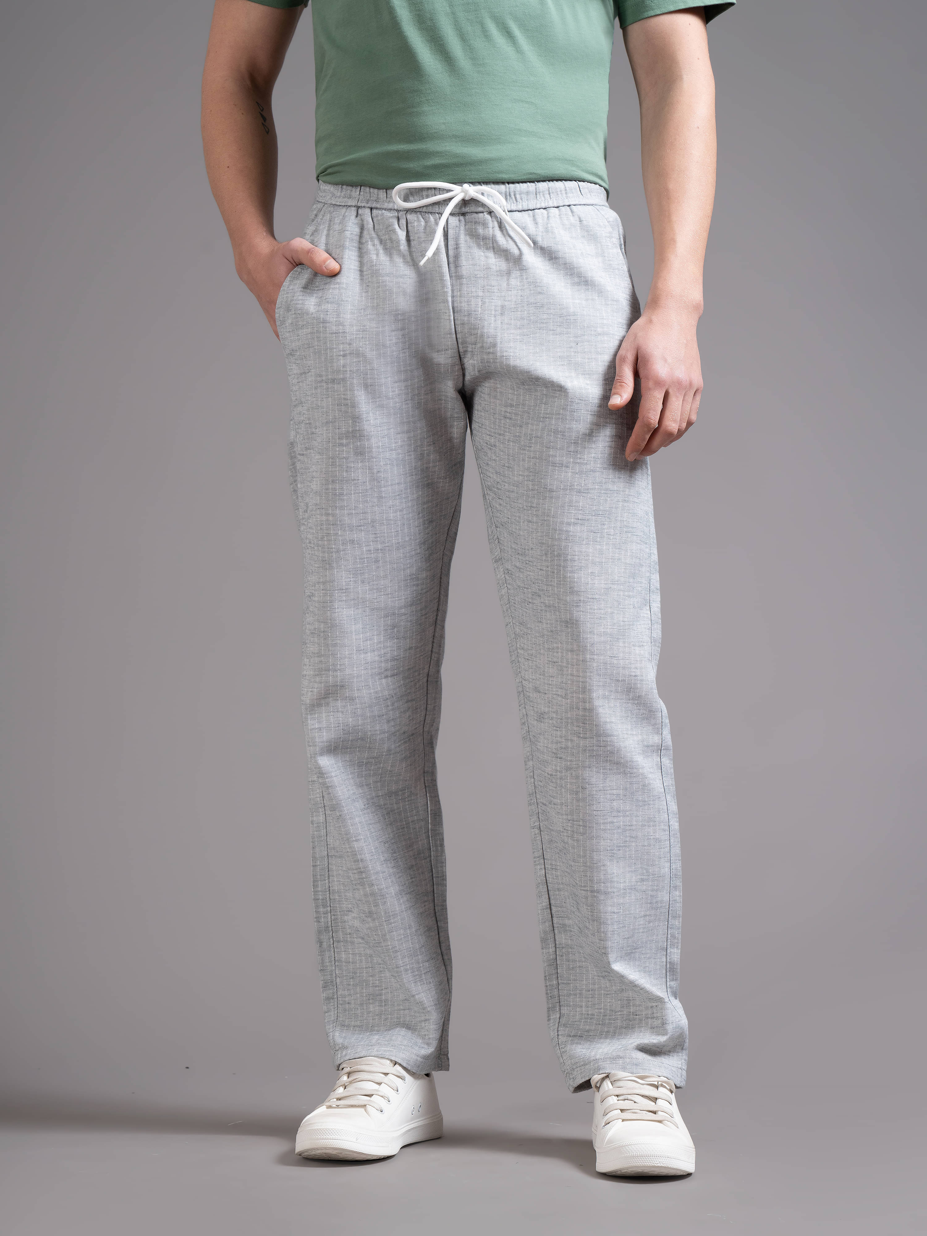     			Paul Street Relax Men's Trouser - Grey ( Pack of 1 )