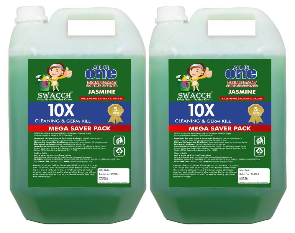     			SWACCH Floor Cleaner Jasmine 10 L