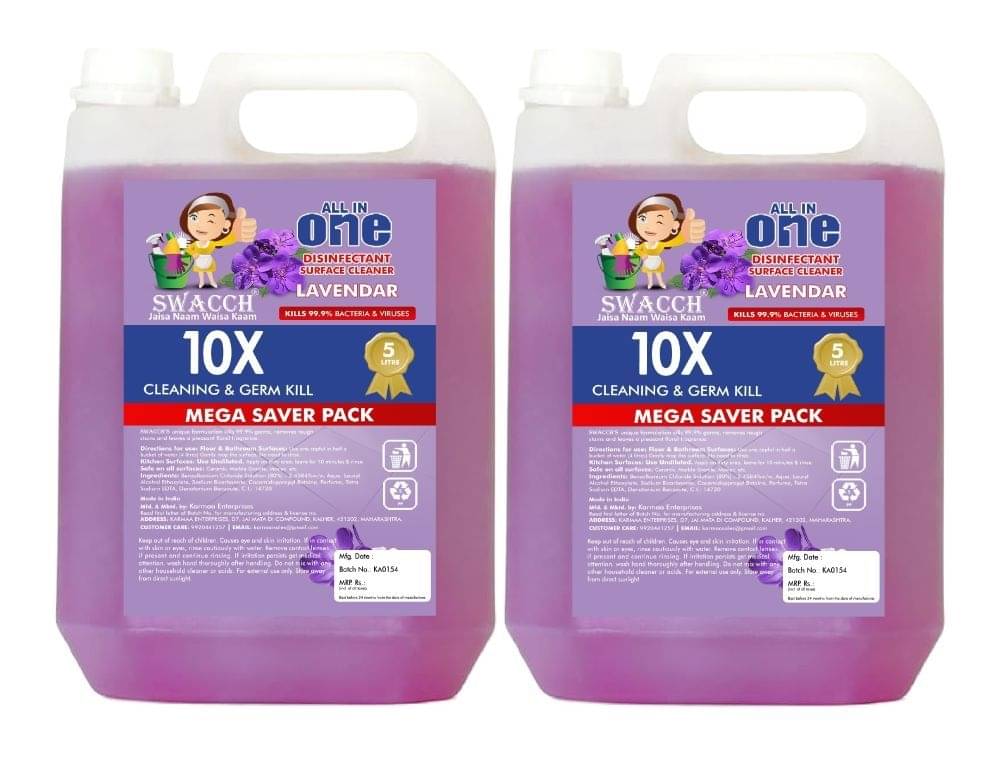     			SWACCH Floor Cleaner Lavender 10 L