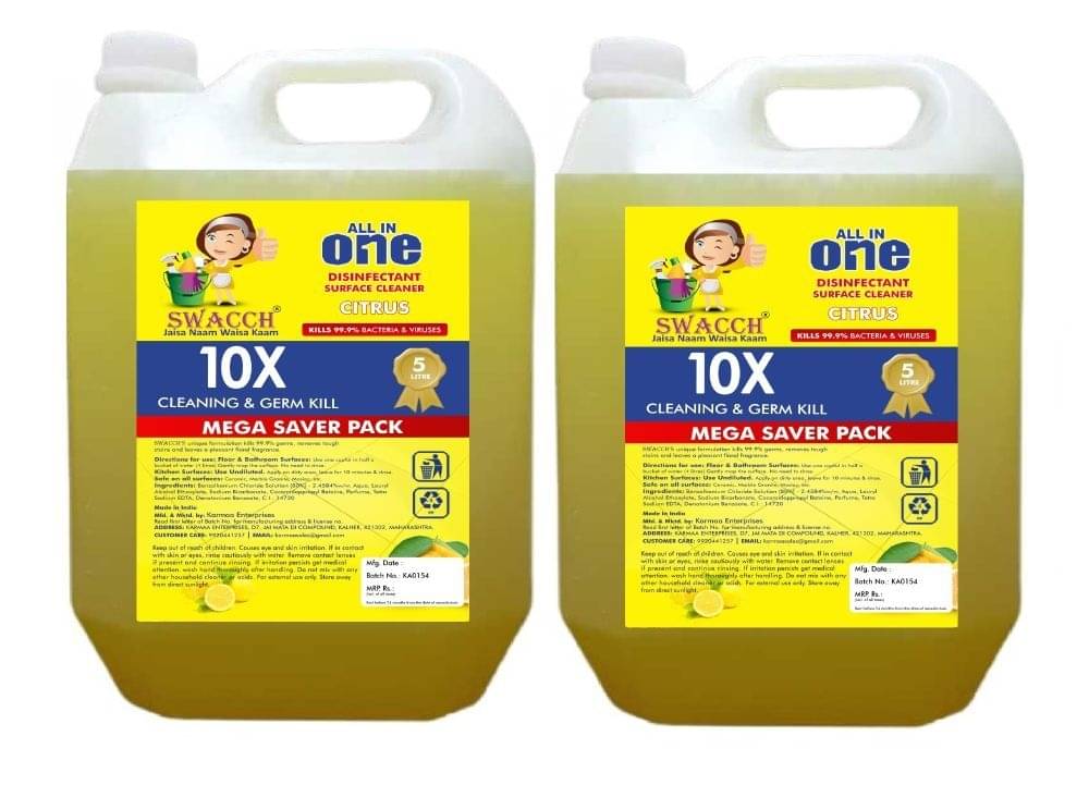     			SWACCH Floor Cleaner Lemon 10 L