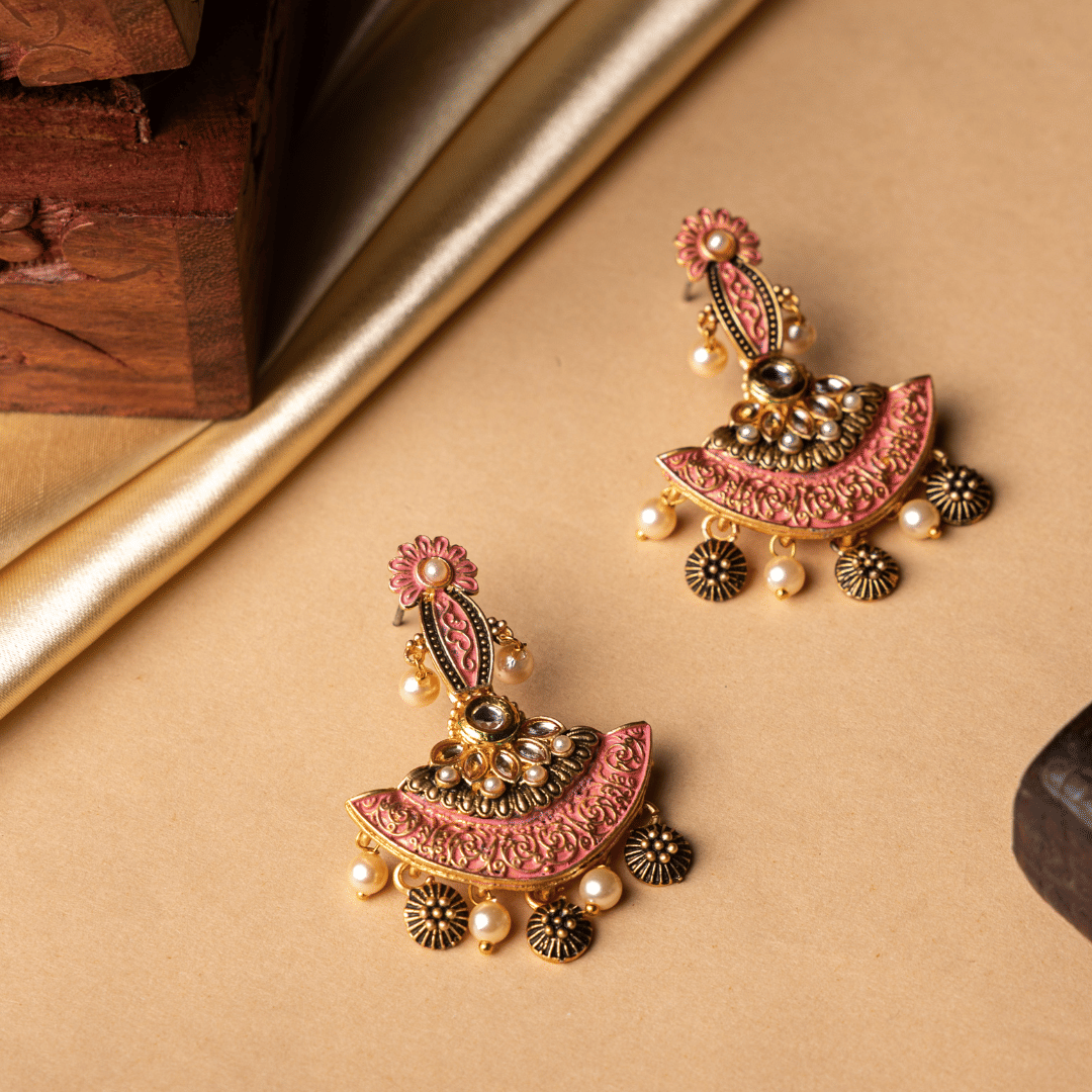     			She store Multi Color Jhumki Earrings ( Pack of 1 )