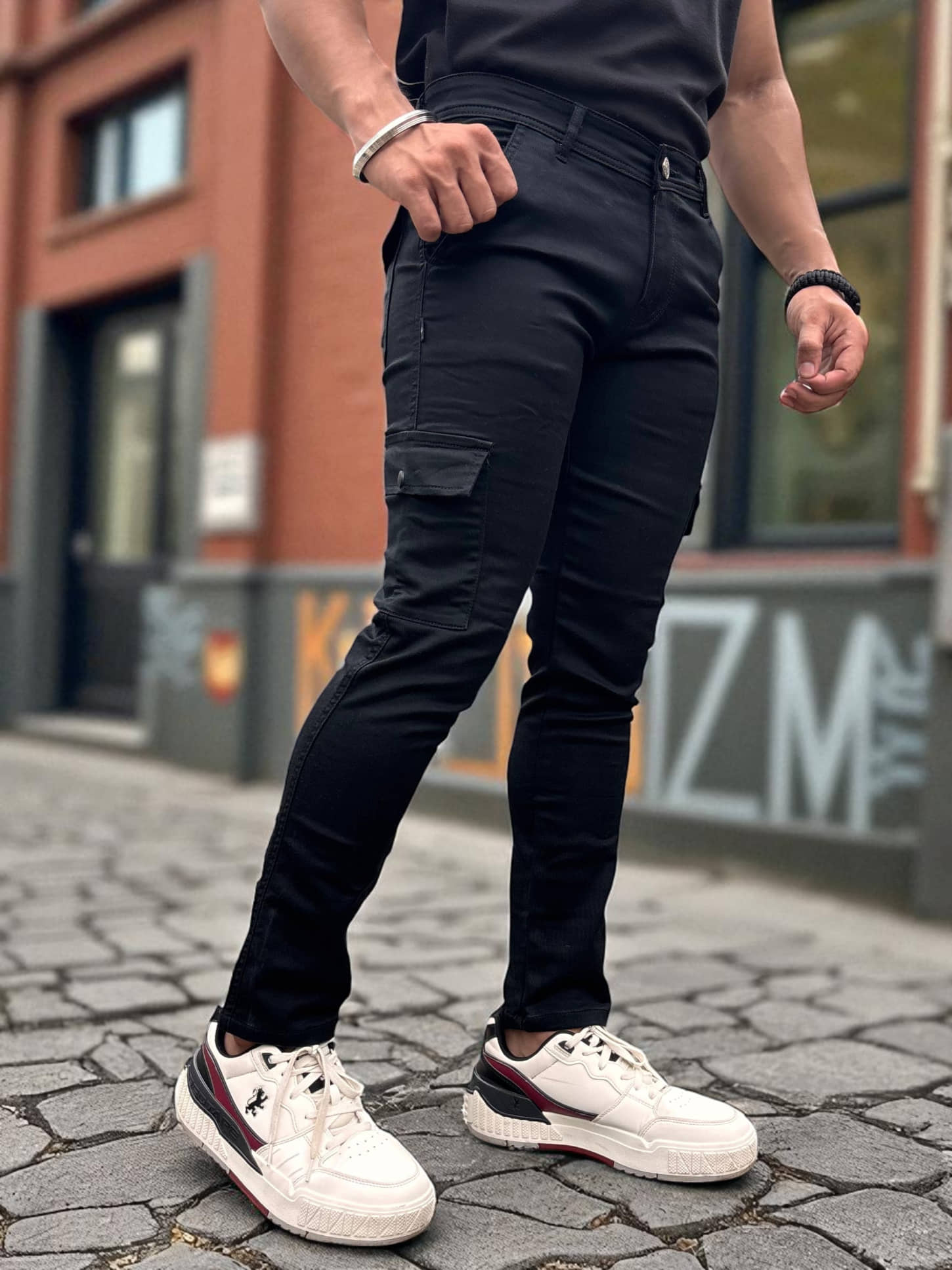 Styzon Slim Fit Clean Look Men's Jeans - Black ( Pack of 1 ) - Jeans | Buy online on ZillyBuy
