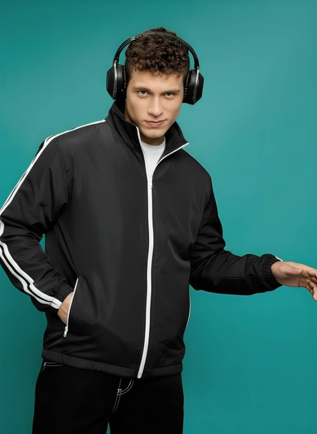     			THECLASSICTOGS Polyester Men's Windcheater Jacket - Black ( Pack of 1 )