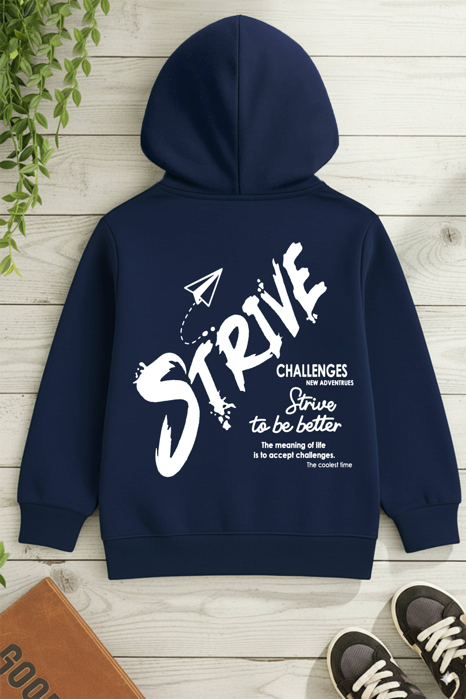     			Trampoline Pack of 1 Boys Fleece Sweatshirt ( Navy )