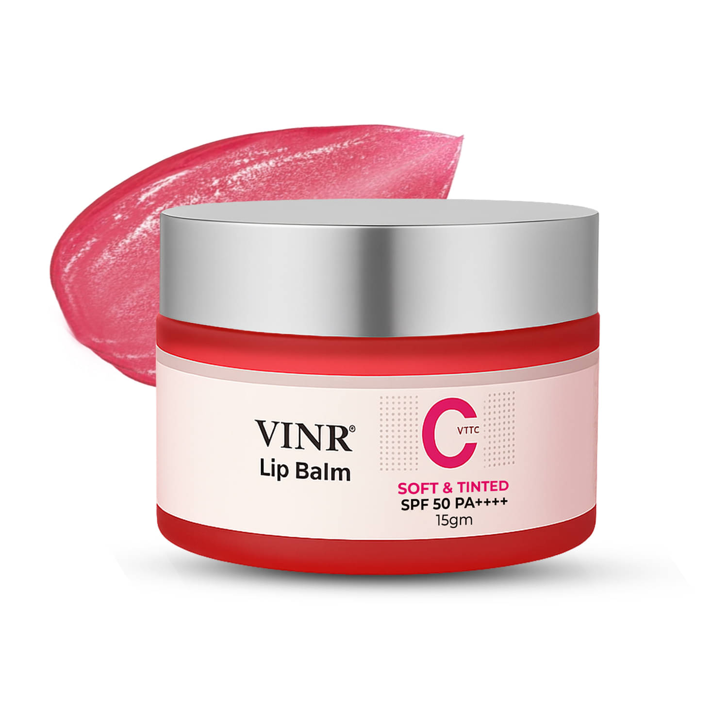 VINR Red Shimmer or Frosted Lip Balm ( Pack of 1 )     			VINR Red Shimmer or Frosted Lip Balm ( Pack of 1 )