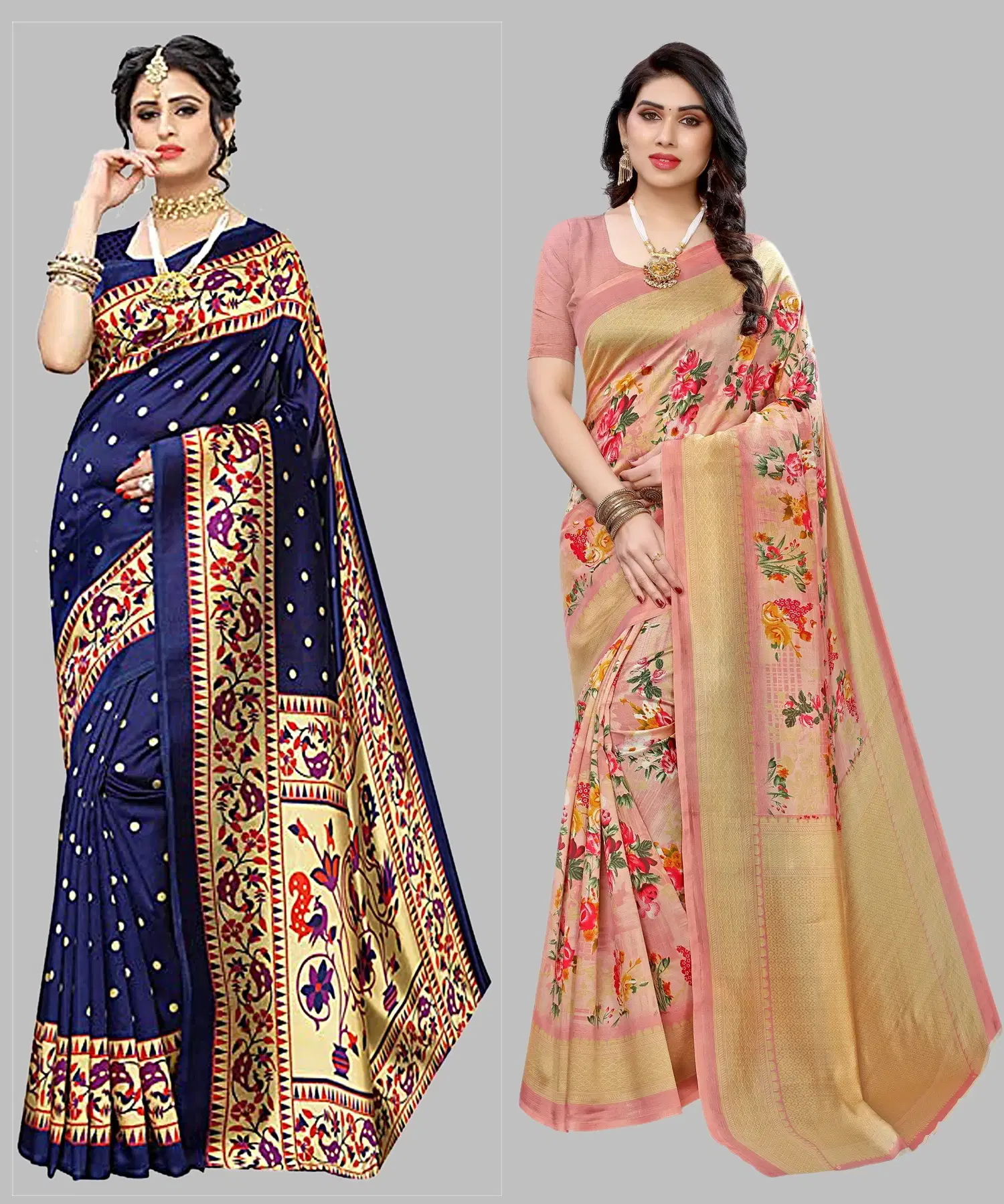     			Yashika Art Silk Self Design Regular Saree With Unstitched Blouse Piece ( Blue )