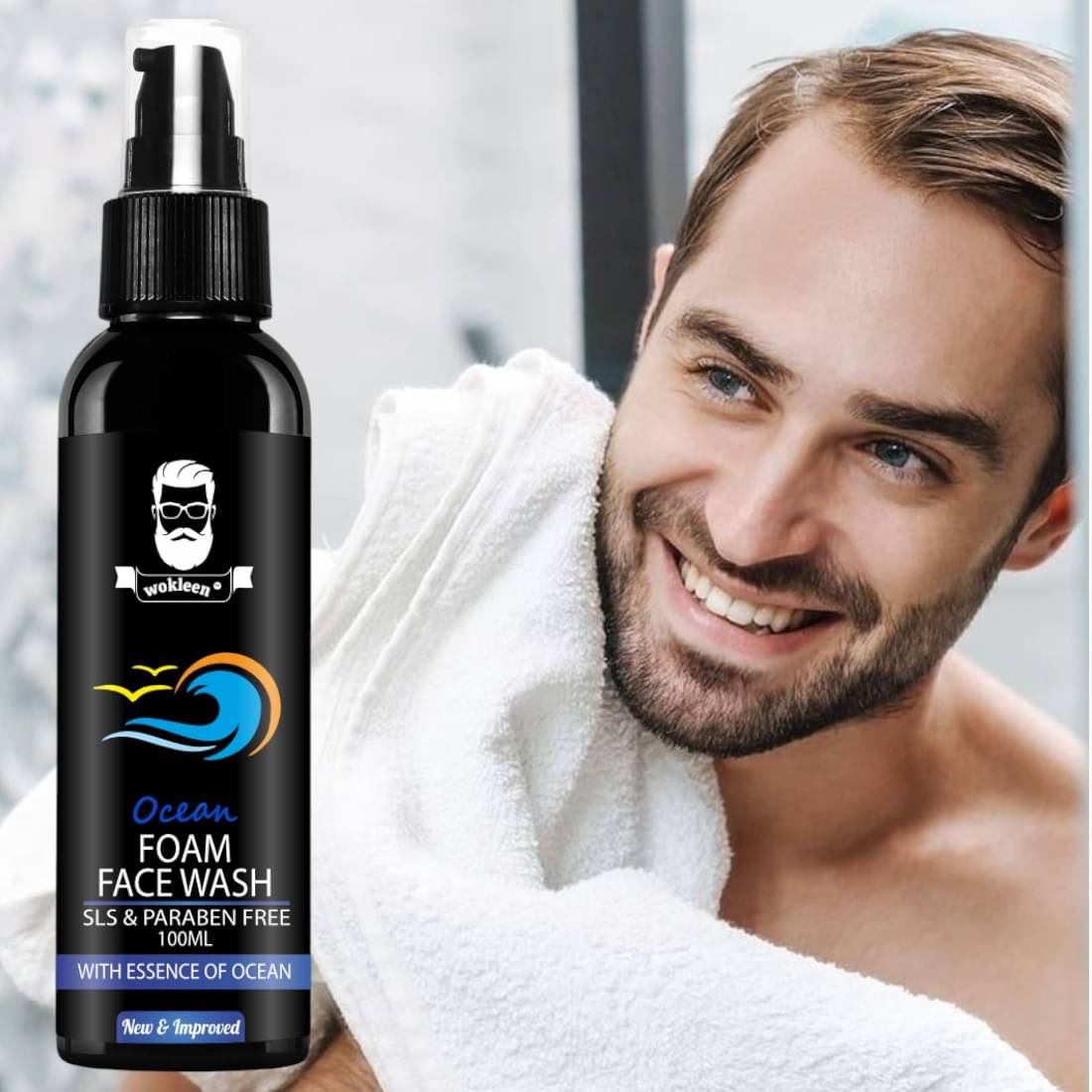     			wokleen - Refreshing Face Wash For All Skin Type ( Pack of 1 )