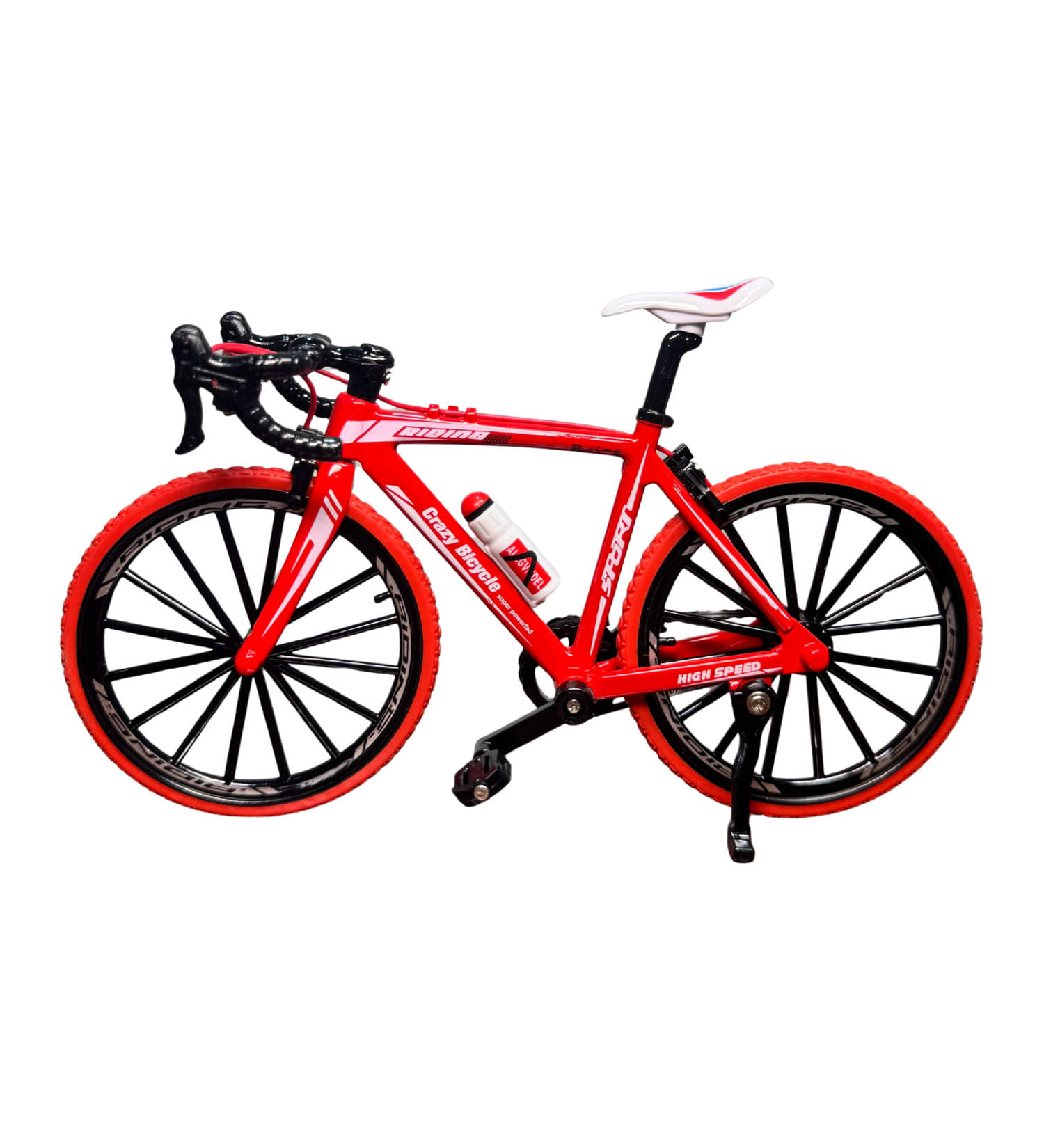     			1:8 Scale Die-Cast Mountain Bicycle Toy Model (Red)
