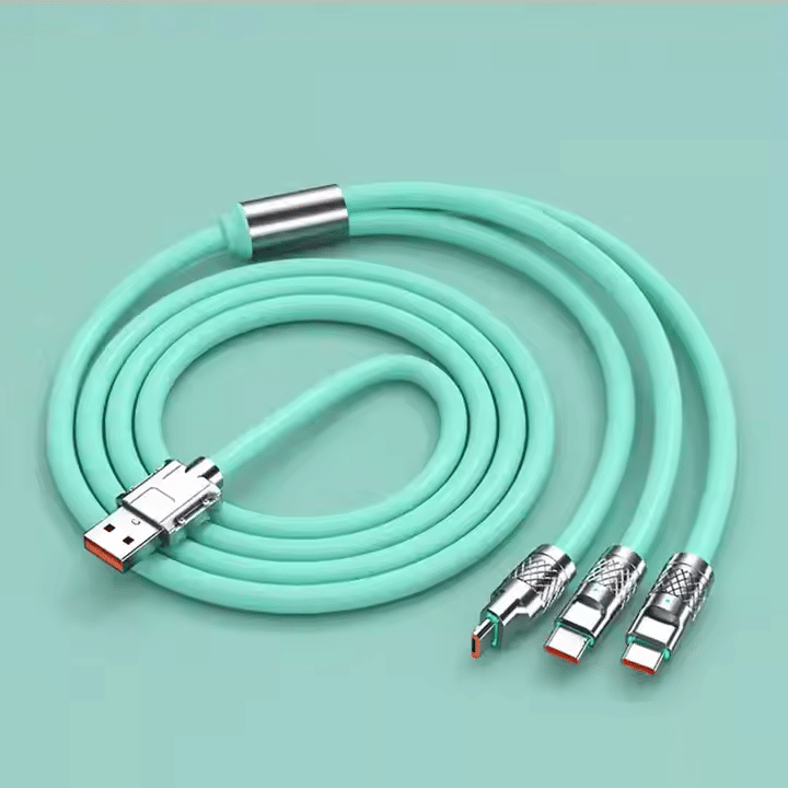     			120 w Fast Charging Type-C Cable | Durable Braided USB-C to USB-C Cord with Smart Chip | Quick Charge & High-Speed Data Transfer