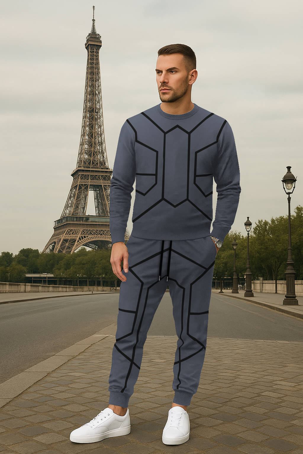 AIFEES Multicolor 3 Cotton Blend Relaxed Fit Men's Tracksuit ( Pack of 2 ) AIFEES Multicolor 3 Cotton Blend Relaxed Fit Men's Tracksuit ( Pack of 2 )
