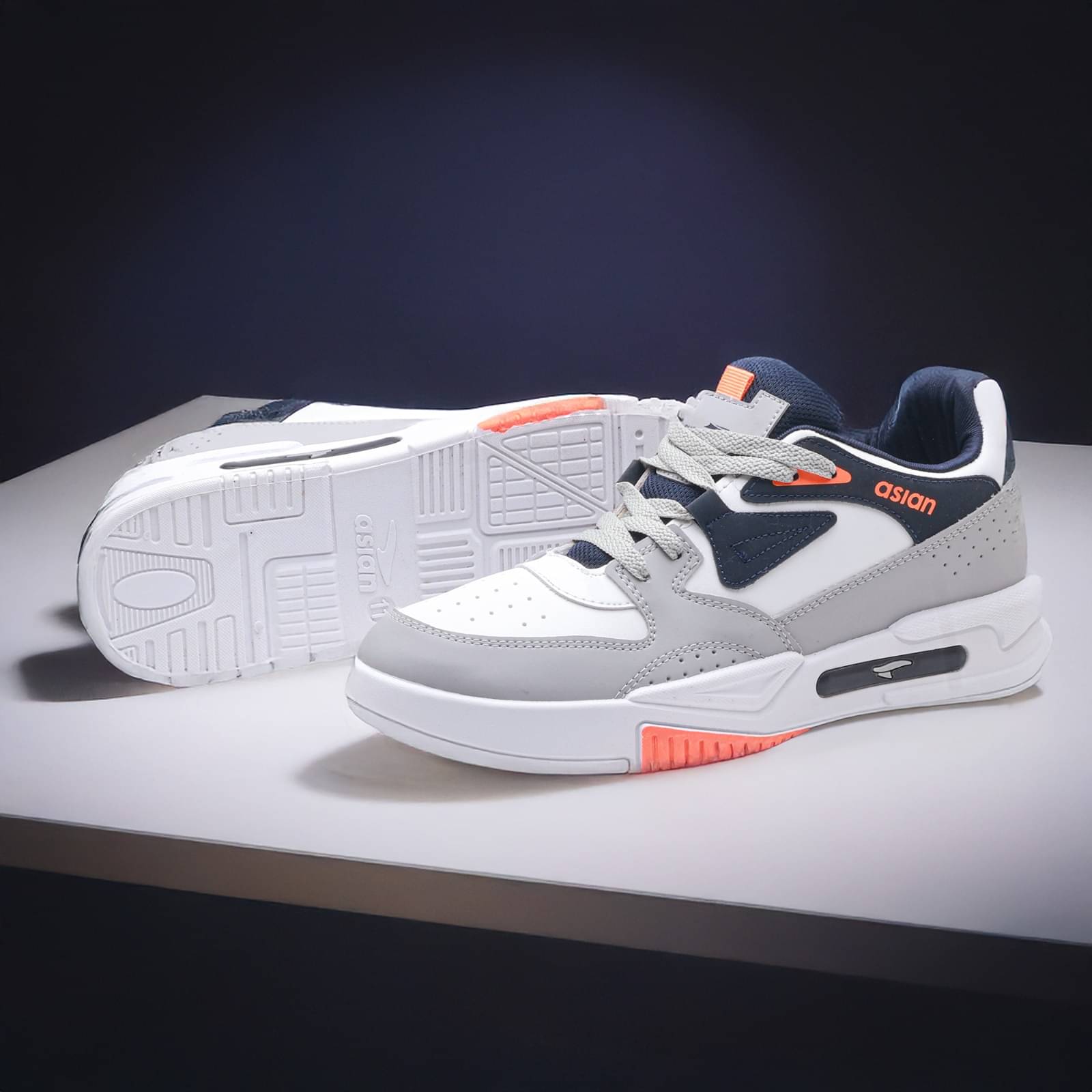     			ASIAN MOSCOW-01 Navy Men's Sneakers