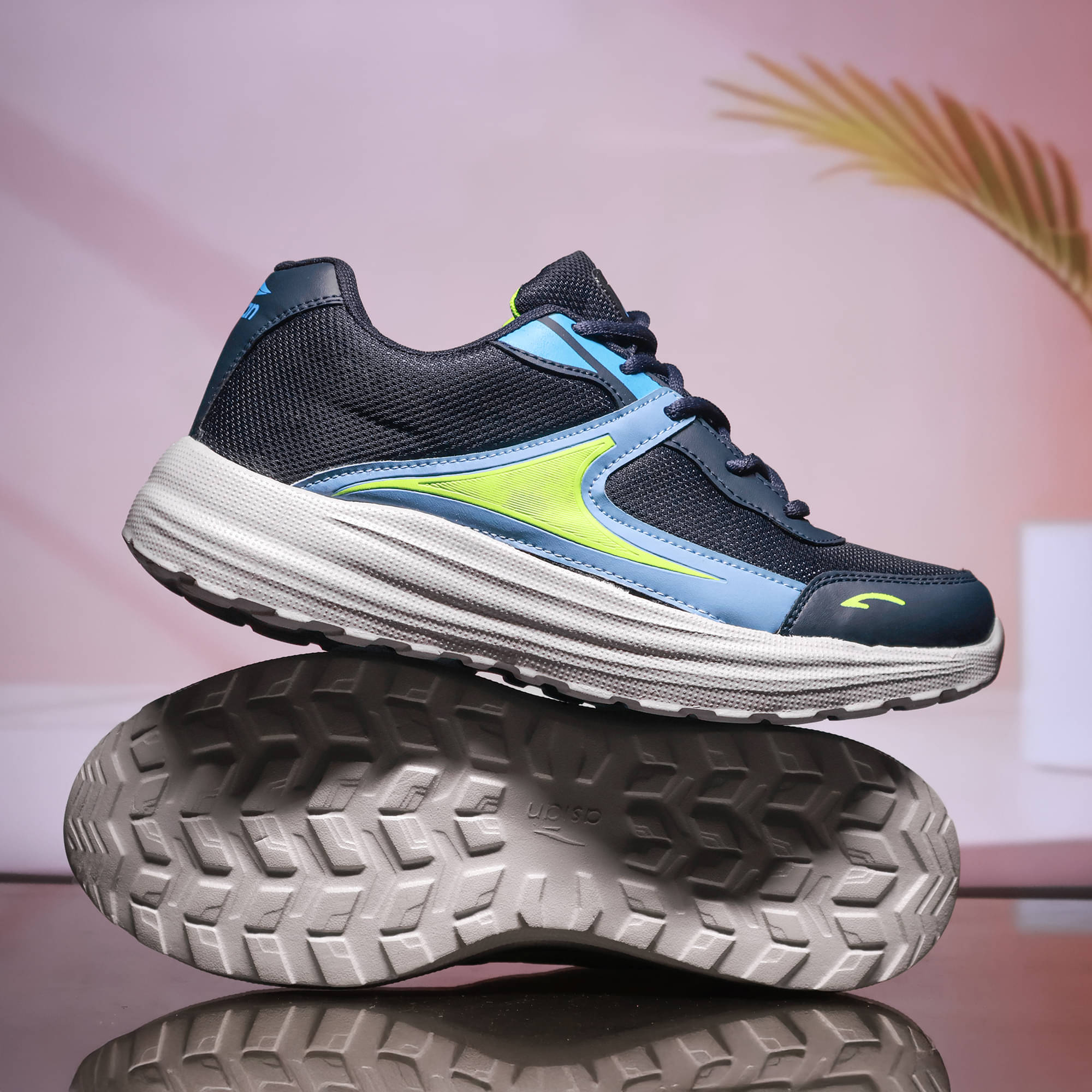     			ASIAN TOOFAN-07 Navy Men's Sports Running Shoes