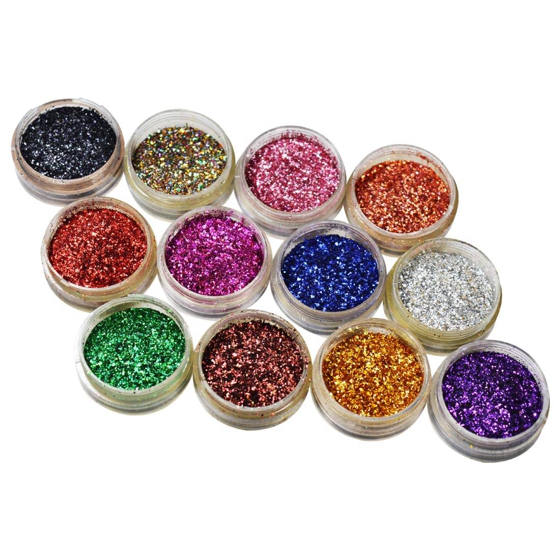     			Adbeni Multi Glitter Powder Eye Palette 10gm