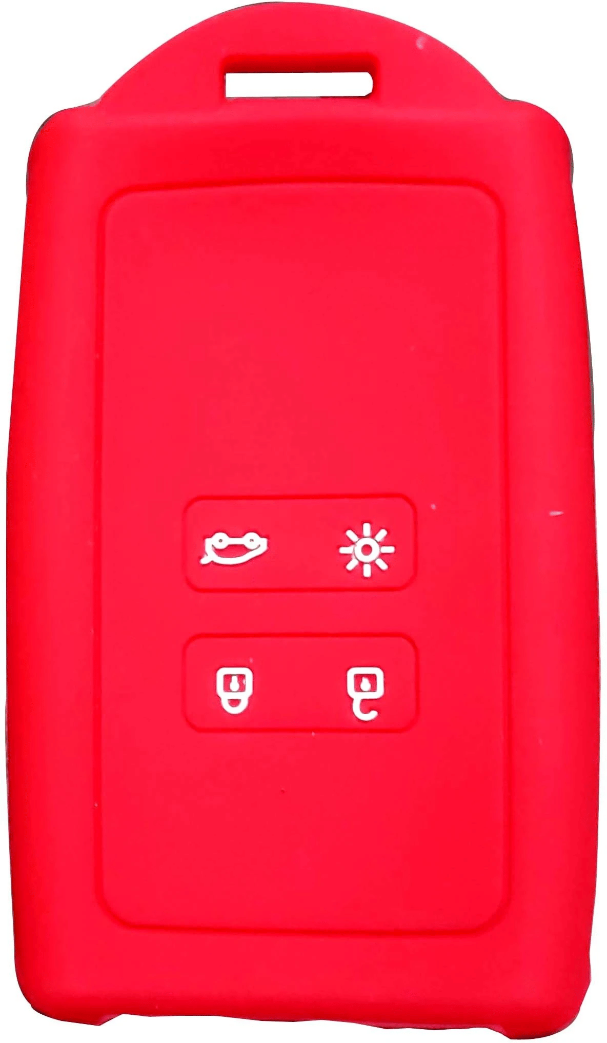 AutoRight Car Key Cover Compatible with Renault Kiger Triber Smart Key - RED     			AutoRight Car Key Cover Compatible with Renault Kiger Triber Smart Key - RED